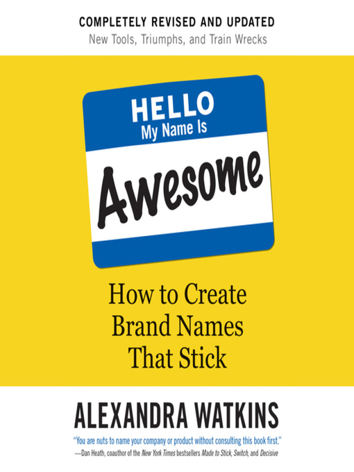Title details for Hello, My Name Is Awesome by Alexandra Watkins - Available